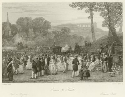 Bondeball av Eugene Louis Lami