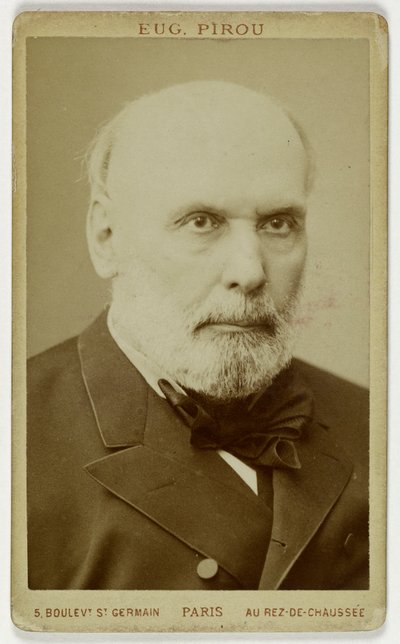 Porträt von Grévy Jules, (1807-1897), (Politiker, Anwalt, Abgeordneter, 4. Präsident der Republik) av Eugene Pirou