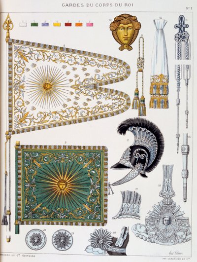 Kongens livvakter, Insignia av Eugene Titeux