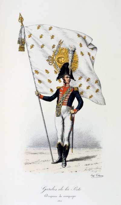 Portvakter, Kampanjeflagg, 1815 av Eugene Titeux