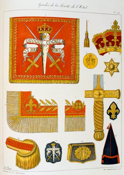 Hotel Provost Guards, Insignia av Eugene Titeux