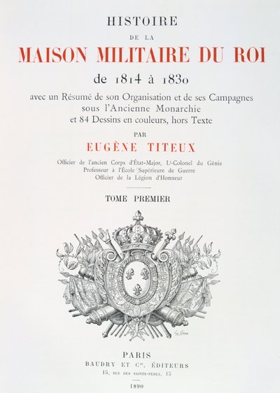 Tittelside, 1814-1830 av Eugene Titeux