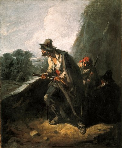 "Bandittene" (maleri) av Eugenio Lucas y Padilla