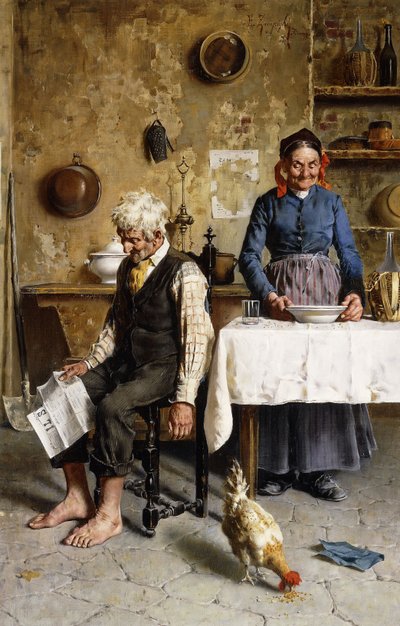 Innenlandsk lykke av Eugenio Zampighi