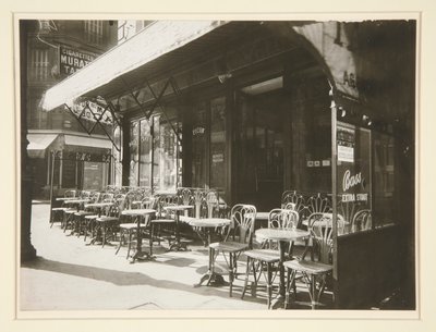 Kaffe? - Avenue of the Great Army av Eugène Atget
