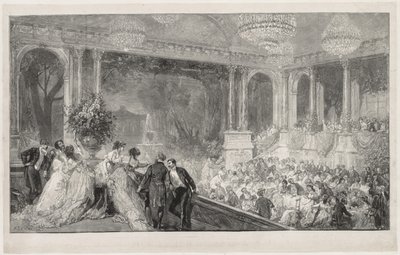 Festival på Tuilleriene av Eugène Atget