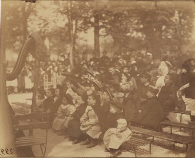 Guignol, Luxembourghagen av Eugène Atget