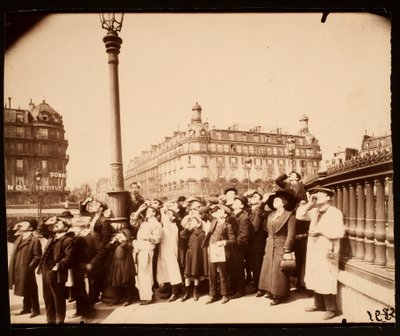 Formørkelsen, april 1912 av Eugène Atget