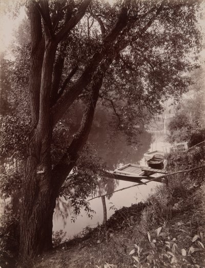 Marne? La Varenne (The Marne at La Varenne) av Eugène Atget