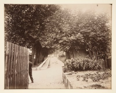 Dawn, Lower Meudon Gate av Eugène Atget