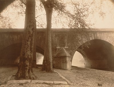 Pont Marie, 1926 (albumutskrift papirfotografi) av Eugène Atget