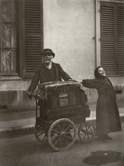 Gatemusikere av Eugène Atget