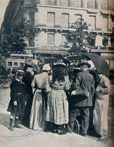 Gatescene, c1877-1927, 1929 av Eugène Atget