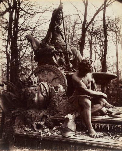 Versailles, Fountain of Triumphant France, 1904. av Eugène Atget