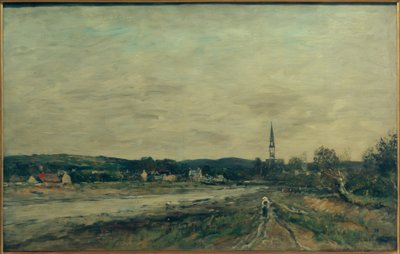 LHôpital-Camfrout av Eugene Louis Boudin