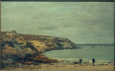 Rade de Brest. Bindy kyst av Eugene Louis Boudin