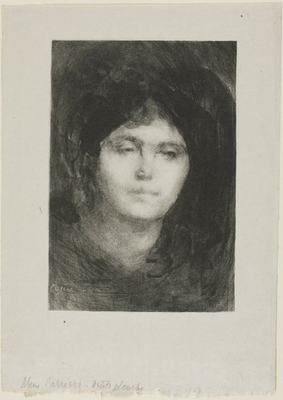 Fru Eugene Carriere av Eugène Carrière