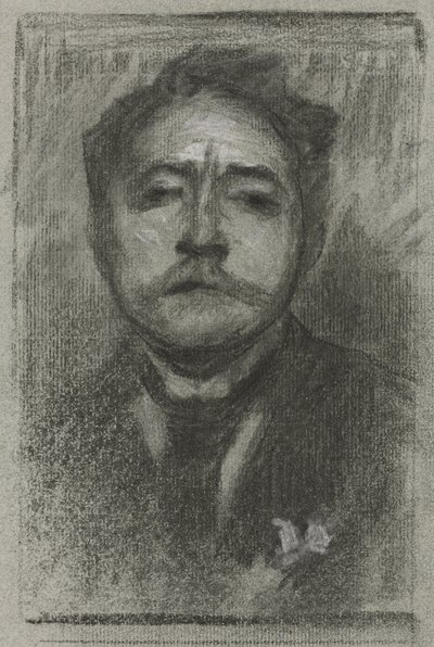 Portrett av Jean Ajalbert av Eugène Carrière