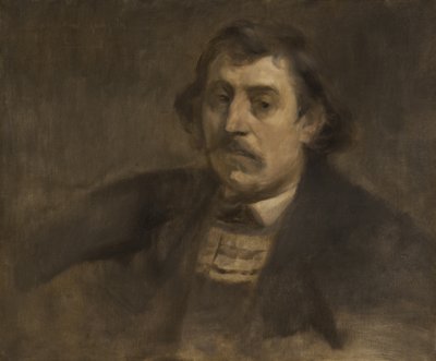 Portrett av Paul Gauguin, 1891 av Eugène Carrière