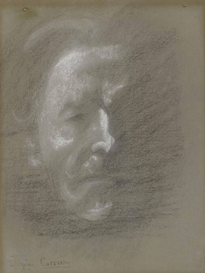 Selvportrett. av Eugène Carrière