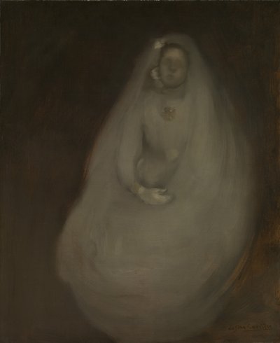 Den første nattverd, ca. 1896. av Eugène Carrière
