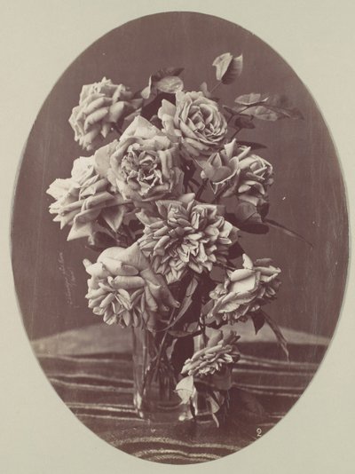 [Roses], ca. 1875.    1177577   no       norwegian Successfully Translated  Original: Architecture Pittoresque ou Monuments des xveme. Et xvieme. Siecles: Chateaux De France des XV et XVI Siecles: Pl.2, Portail de LEglise de Villiers Sur-Tholon (Yonne) Tra av Eugène Chauvigné