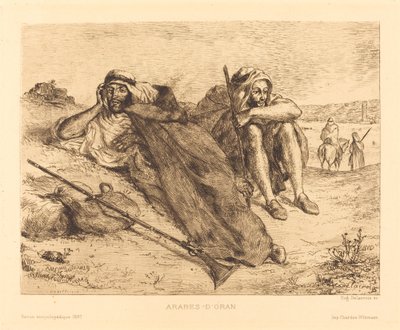 Arabere fra Oran av Eugène Delacroix