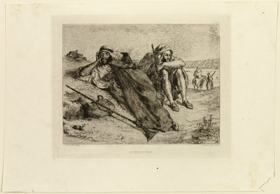 Arabere fra Oran av Eugène Delacroix