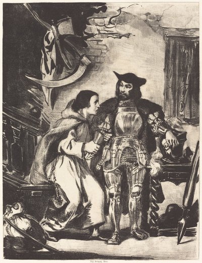 Bror Martin med Goetz av Eugène Delacroix