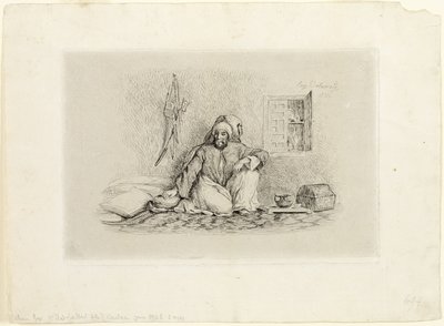 Sjef Mohammed-Ben-Abou av Eugène Delacroix
