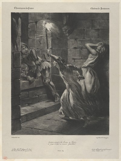 Duguesclins søster, 1829., 1829. av Eugène Delacroix