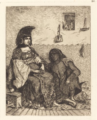 Jødisk kvinne fra Alger (Juive d