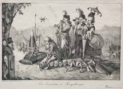 The Crayfish of Longchamps av Eugène Delacroix