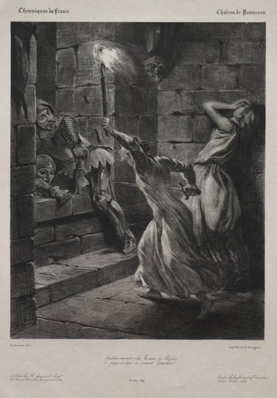 Søsteren til Duguesclin av Eugène Delacroix