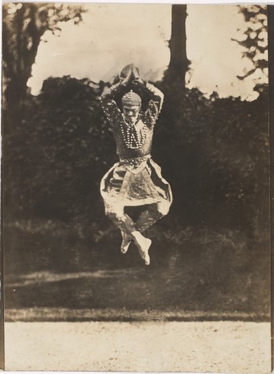 Siamoise-dans av Vaslav Nijinsky i Ballet Les Orientales av Eugène Druet