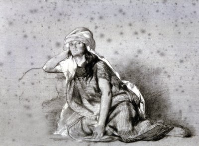 Berberkvinne i Sahel av Eugène Fromentin