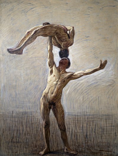 Idrettsutøvere, 1912 av Eugène Jansson