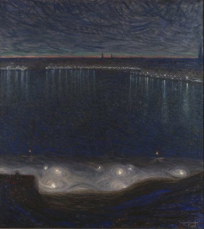 Riddarfjärden, Stockholm av Eugène Jansson