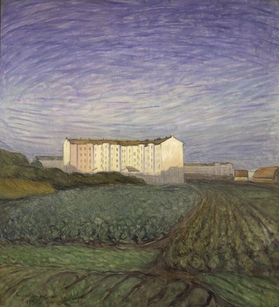 Utkanten av byen, 1899 av Eugène Jansson