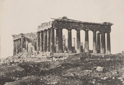 Parthenon, 1852. av Eugène Piot