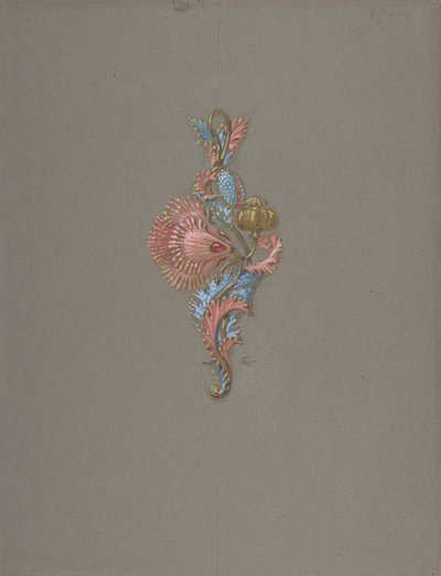 Design for et anheng, . av Eugene Grasset
