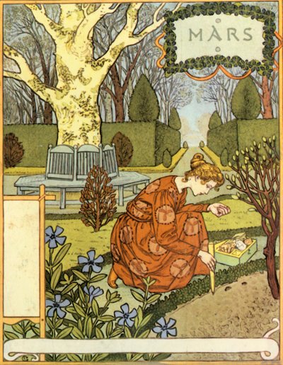 Mars, 1896. av Eugene Grasset