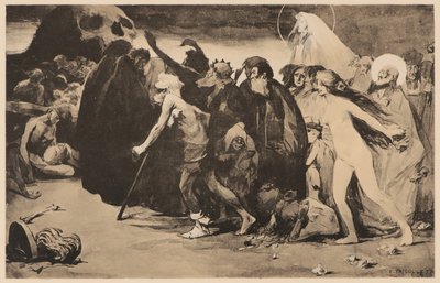 The Path of Death The Path of Death, ca. 1898. av Eugène Trigoulet