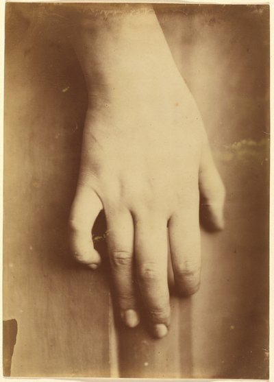 Studie av en hånd av European 19th Century