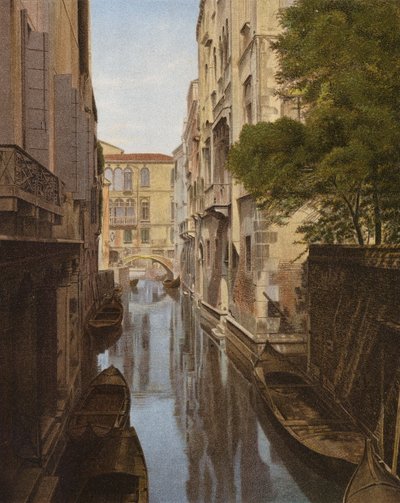 Et bortgjemt hjørne av Venezia, Italia (farget bilde) av European Photographer
