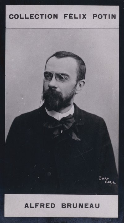 Alfred Bruneau (1857) (s/hvitt-bilde) av European Photographer