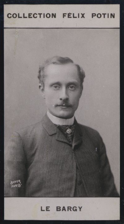 Charles-Gustave-Antoine Le Bargy (1858) (s/hvitt-bilde) av European Photographer
