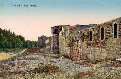 Damaskus, Syria, Murer av European Photographer