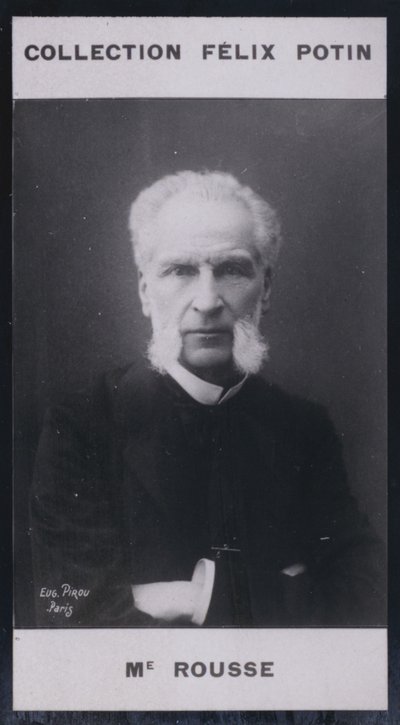 Edmond Rousse (1817) (s/hvitt-bilde) av European Photographer
