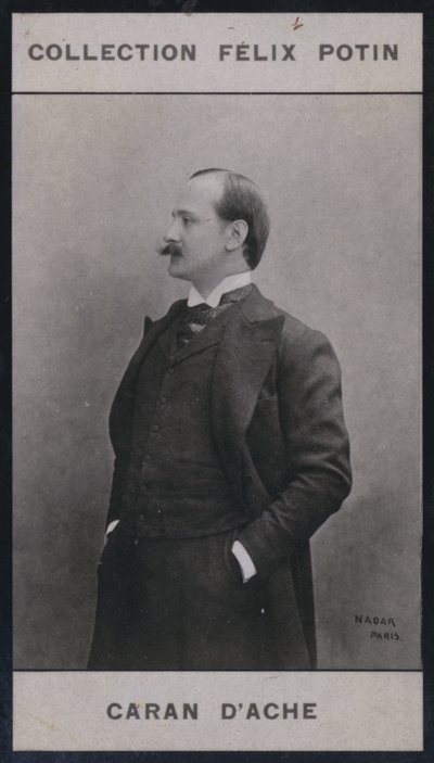 Emmaneul Poire sa Caran D'Ache (1858) (s/hvitt-bilde) av European Photographer